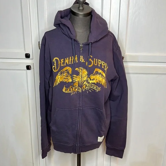 DENIM&SUPPLY RALPH LAUREN ジップアップ パーカー XS 楽天市場】ポロ ラルフローレン レディース ジップアップ